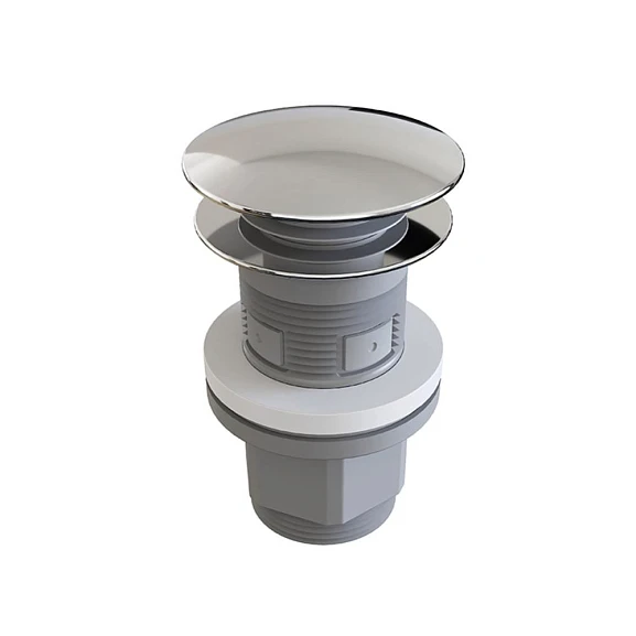 Донный клапан Aqueduto Ralo RAL0200 1 1/4 Click-clack универсальный хром