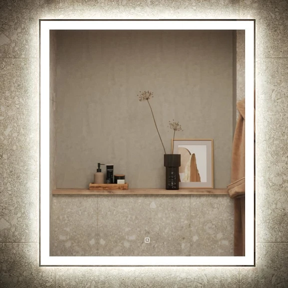 Зеркало Sancos City 70*80 с подсветкой