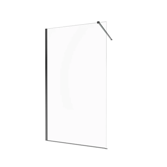 Душевая перегородка Triton Плано-Хром 100*200 без поддона