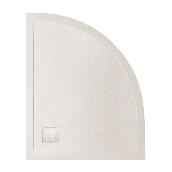 Душевой поддон BelBagno Uno 120*90*3,5 белый с сифоном и белой матовой декоративной накладкой L