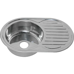 Кухонная мойка Melana 77*50 врезная овальная с сифоном Кухонная мойка Melana 77*50 врезная овальная с сифоном