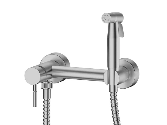 Гигиенический душ со смесителем Rush Melos SUS1101-99 сатин