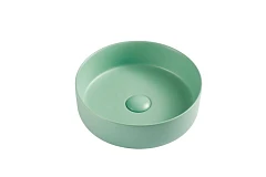 Накладная раковина D&K Matrix DT1391512 35,5*35,5 светло-зеленая