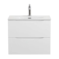 Тумба с раковиной BelBagno Marino-Cer-Mini 60 Bianco Lucido