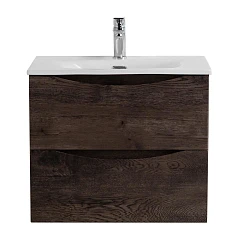 Тумба с раковиной BelBagno Marino-Cer-N 60 Rovere Nature Grigio