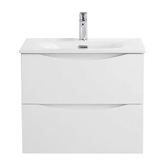Тумба с раковиной BelBagno Marino-Cer-N 60 Bianco Opaco