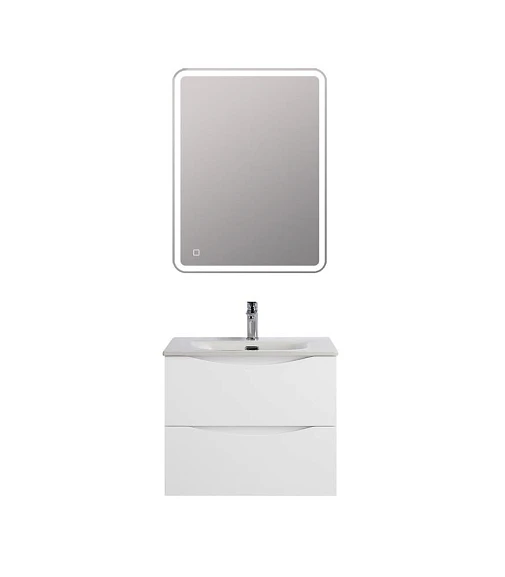 Комплект мебели BelBagno Marino-Cer-N 60 Bianco Lucido