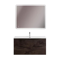 Комплект мебели BelBagno Marino-Cer-N 100 Rovere Nature Grigio