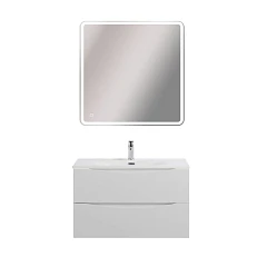 Комплект мебели BelBagno Marino-Cer-N 80 Bianco Lucido