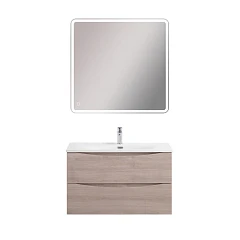 Комплект мебели BelBagno Marino-Cer-N 80 Rovere Grigio