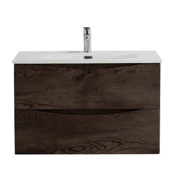 Тумба с раковиной BelBagno Marino-Cer-N 80 Rovere Nature Grigio