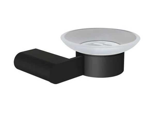Мыльница Knotlor Bliss SD102BL черная матовая