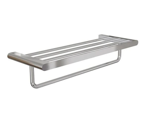 Полка для полотенец Knotlor Bliss TR102C с держателем хром