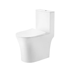 Унитаз-моноблок Grossman Thin Rim GR-5607SQ 37*65,5 с крышкой-сиденьем микролифт