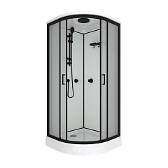 Душевая кабина Triton Прайм-Блэк-Вельвет 90х90х219,5