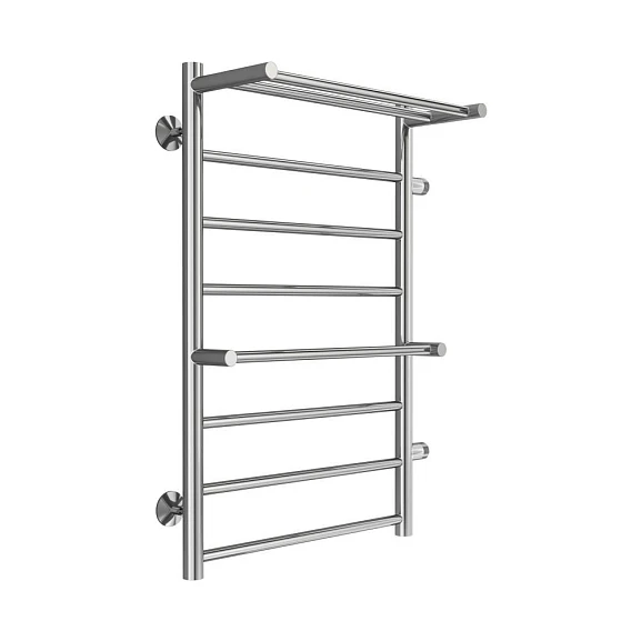 Водяной полотенцесушитель Terminus Аврора П8 57.7*80 с 2 полками боковое подключение 50 R