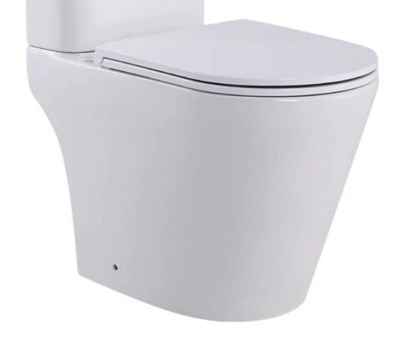 Чаша унитаза Prato Рим 6095А безободковая Торнадо с крышкой-сиденьем микролифт