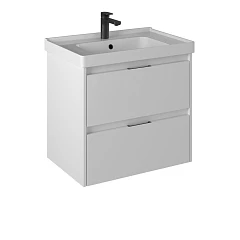 Тумба с раковиной Briz Вена 70 белый глянец