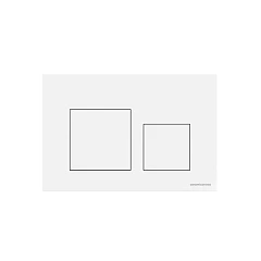 Клавиша смыва Ceramicanova Balance Square CN12-002W белый глянец