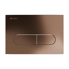 Клавиша смыва Knotlor Fusion BIS101RB бронза