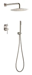 Душевой комплект Boheme Uno 464-NB брашированный никель