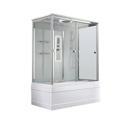 Душевая кабина AvaCan V5017LED 170х90х220 с LED-подсветкой и гидромассажем