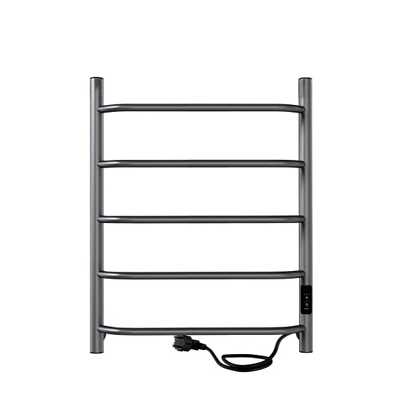Электрический полотенцесушитель Indigo Roof Lux 50*60 L/R Graphite Metallic