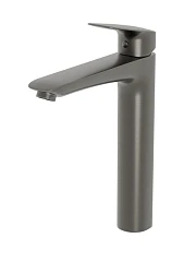 Смеситель BelBagno Due LMC-GM-W0 для раковины вороненая сталь