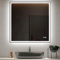 Зеркало Vincea VLM-3VN8008-2 80*80 с led-подсветкой и функцией антизапотевания, сенсорный выключатель