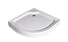 Душевой поддон WEMOR 110*110*15 C полукруглый