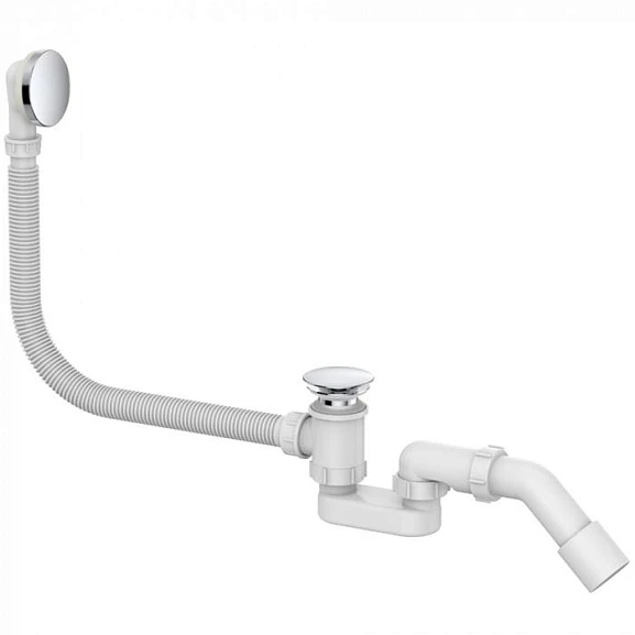 Слив-перелив для ванны Delice DLR000014 автомат click-clack хром