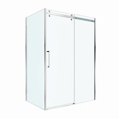 Душевой уголок BelBagno MARINO-2-AH-1-150/90-C-Cr 150*90*195 профиль хром без поддона