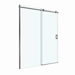 Душевая дверь в нишу BelBagno Soft Close 2 160*200 профиль оружейная сталь без поддона