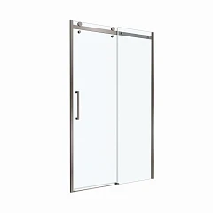 Душевая дверь в нишу BelBagno Marino 110*195 профиль оружейная сталь без поддона