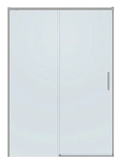 Душевая дверь в нишу Cezares Plane 130*195 профиль сатин без поддона