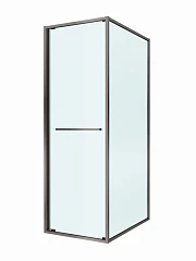 Душевой уголок Cezares Lux 70*100*195 профиль оружейная сталь без поддона