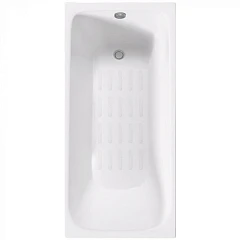 Чугунная ванна Delice Continental Plus 150х70 с антискользящим покрытием (комплект)