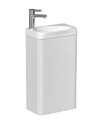 Тумба с раковиной Velvex Bio maxi 400-1-0 белый глянец