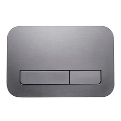 Клавиша смыва Vincea VFP-201GM вороненая сталь