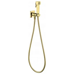 Гигиенический душ со смесителем Grocenberg GB005GO с прогрессивным картриджем скрытый монтаж глянцевое золото