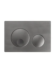 Клавиша смыва Cezares Relax RELAX-BTN-GM оружейная сталь