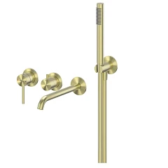 Смеситель ABBER для ванны Wasser Kreis 316 AF8130BG скрытого монтажа, золото брашированное