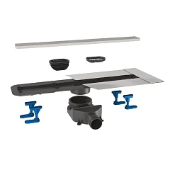 Душевой лоток Bettoserb Фреймлес/Frameless 55 см с основой под плитку хром матовый