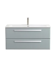 Тумба под раковину Cezares Эко-Кер-Н/Eco-Cer-N 100 серо-голубая матовая