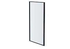 Душевая дверь в нишу Aquatek Ария 90*200 L/R распашная, профиль оружейная сталь без поддона