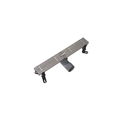 Душевой лоток Knotlor Шторм/Storm 40 матовая сталь