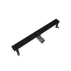 Душевой лоток Knotlor Шторм/Storm 60 матовый черный