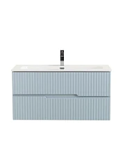 Тумба под раковину Cezares Дуэт-Н/Duet-N 100 голубая жемчужная