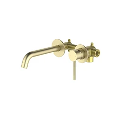 Смеситель Aquatek Европа AQ1313BG для раковины скрытый монтаж шлифованное золото