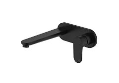 Смеситель Aquatek Ника AQ1813MB для раковины скрытый монтаж черный матовый